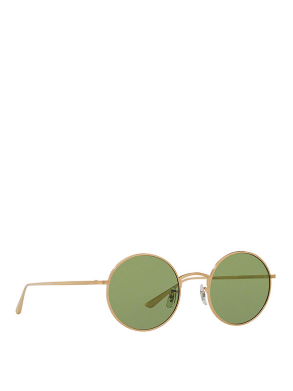 Sunglasses Oliver Peoples The Row After Midnight Round Sunglasses