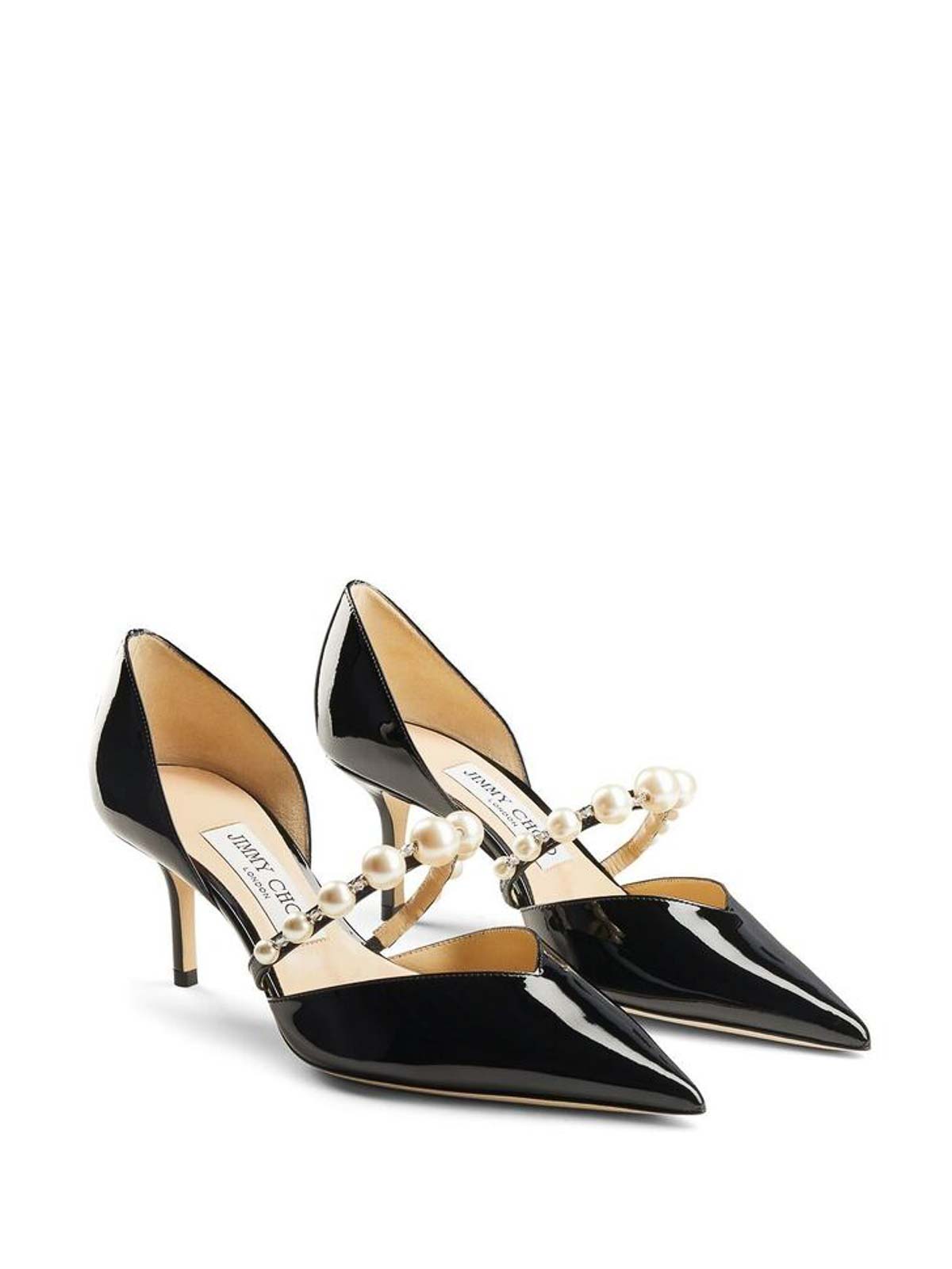 Court Shoes Jimmy Choo Aurelie Pearl Embellished Pumps AURELIE65XKMBKWH