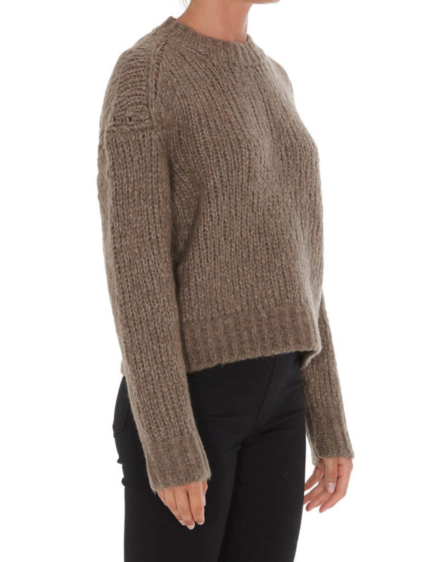 360 CASHMERE buy online Rundhalspullover - Braun