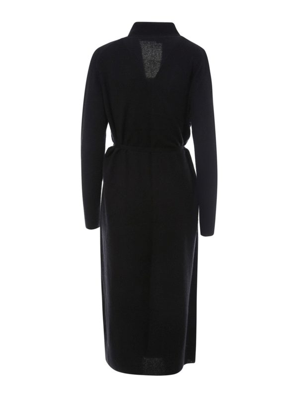 360 Cashmere Cashmere long cardigan Black Women 42210BLACK