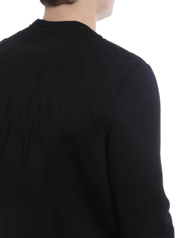 3D lightning sweatshirt