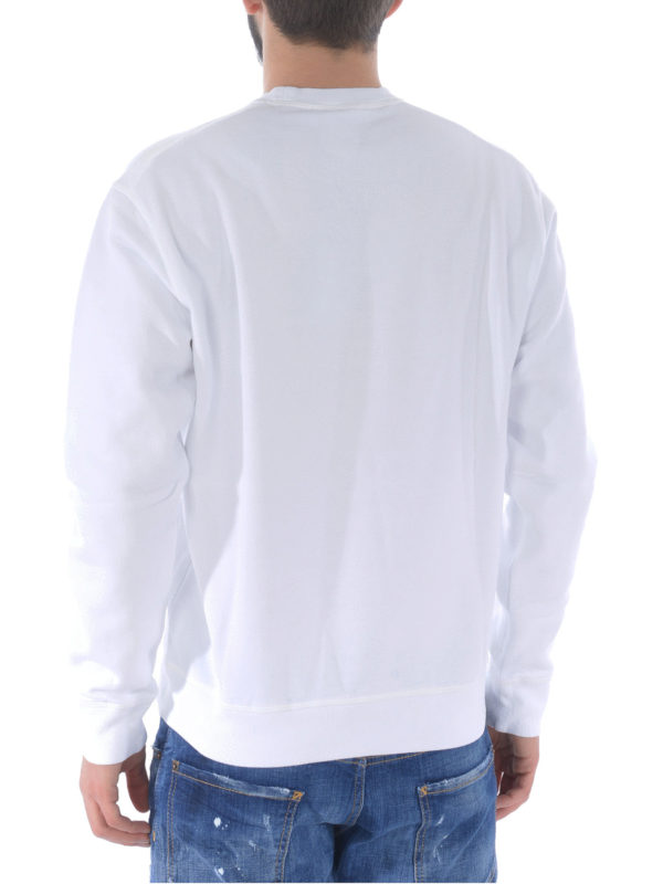 Sudadera - Blanco shop online: DSQUARED2