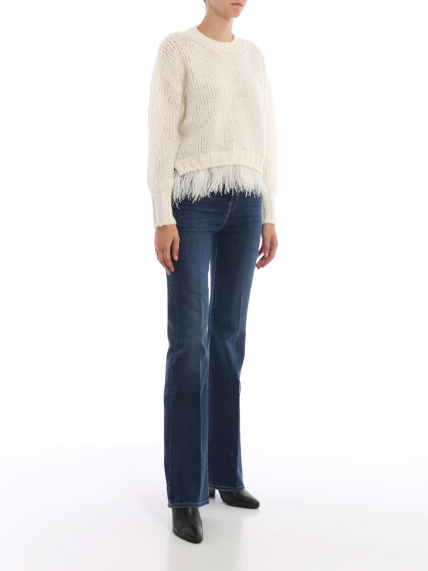 7 FOR ALL MANKIND: flared jeans online - Lisha high rise flared jeans