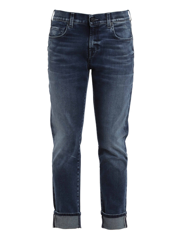 7 FOR ALL MANKIND: skinny jeans - Relaxed skinny jeans