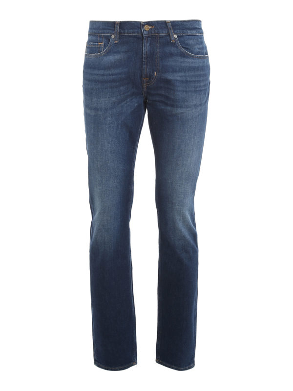 7 FOR ALL MANKIND: Jeans pitillos - Vaqueros Pitillos - Ronnie Crux