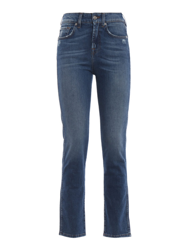 7 FOR ALL MANKIND: Jeans Rectos - Vaqueros Rectos - Erin