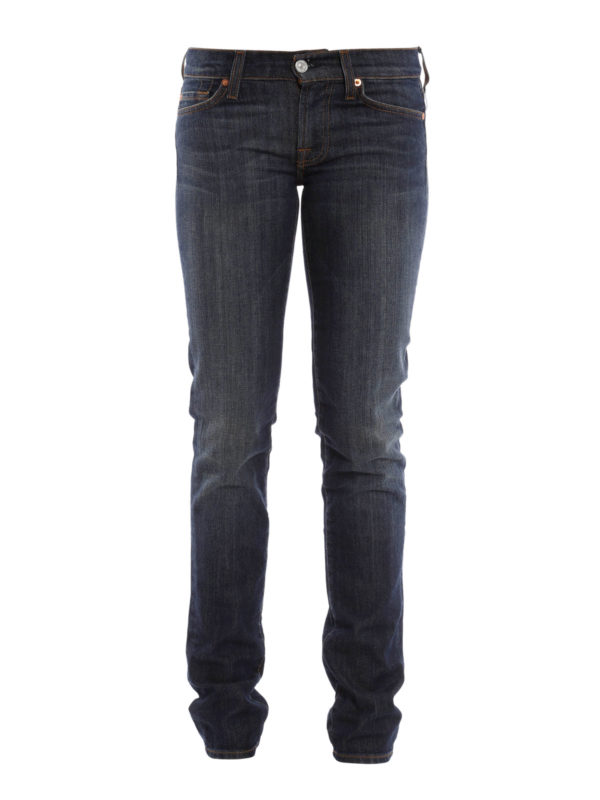 7 FOR ALL MANKIND: straight leg jeans - Roxanne jeans