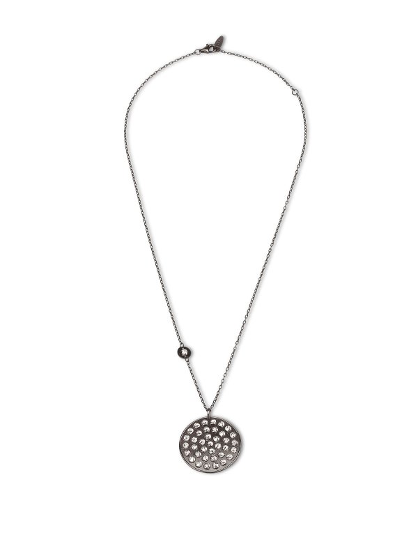 ATHOMIE: Anhänger - Silber Halskette