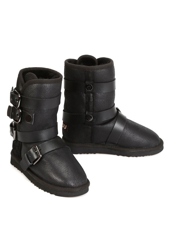 MOU: ankle boots - Classic Boot Belt-Buckles
