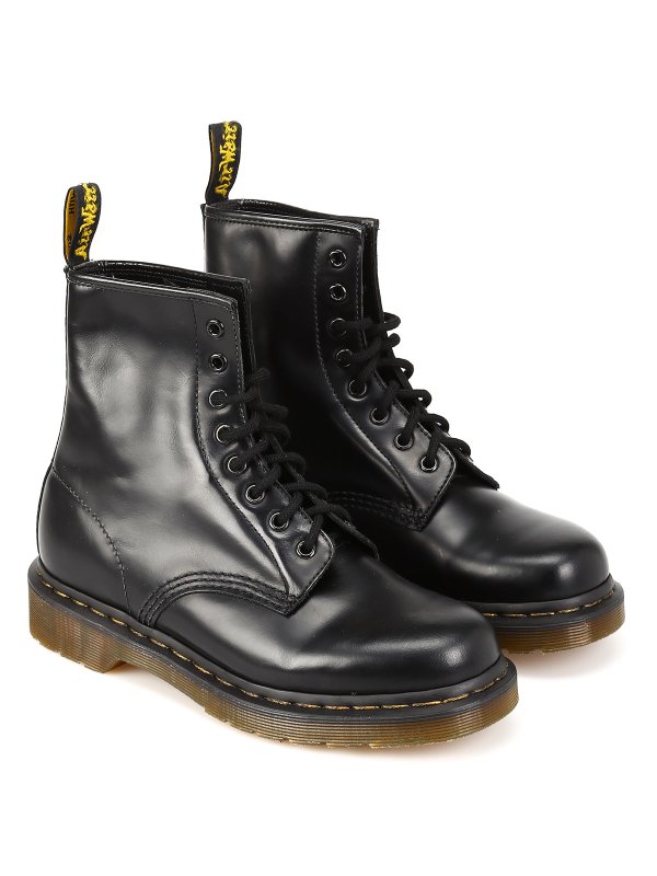 DR. MARTENS: tronchetti - Milled Smooth Nero