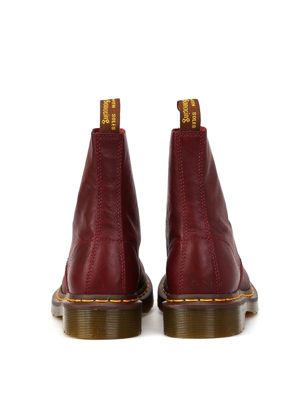 iKRIX DR. MARTENS: Botines - Botas De Tobillo Rojas