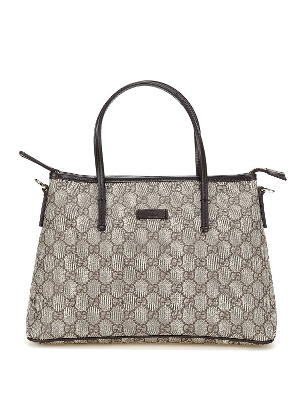 GUCCI: totes bags - GG Supreme canvas small tote