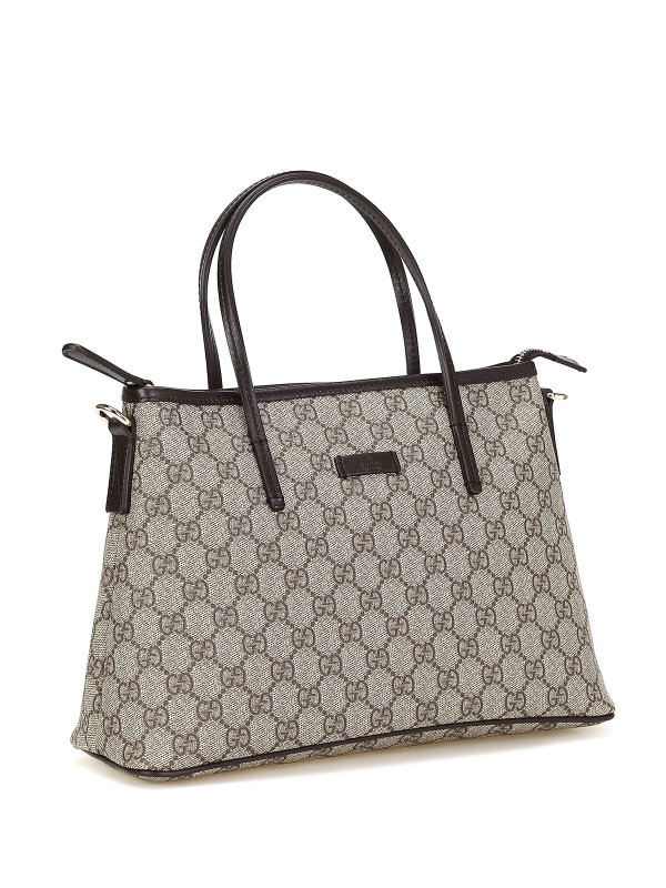 GUCCI: totes bags online - GG Supreme canvas small tote