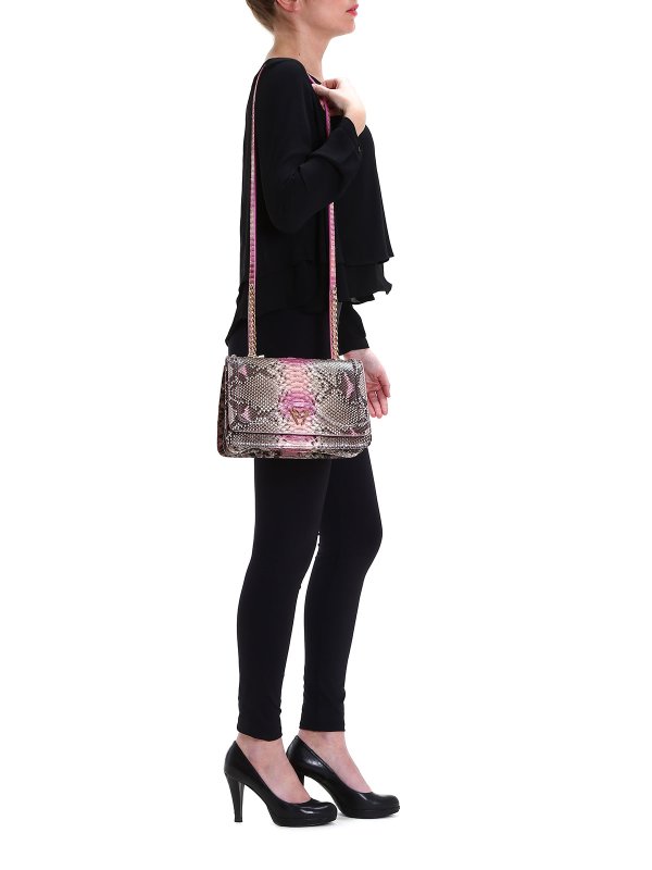 borse a spalla shop online Borsa pitone 
