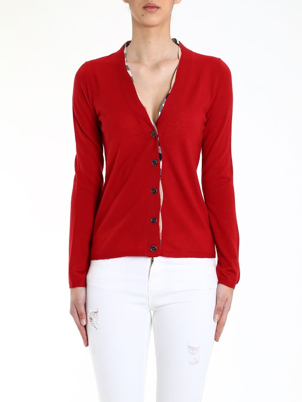 iKRIX BURBERRY: cardigans - Merino wool cardigan