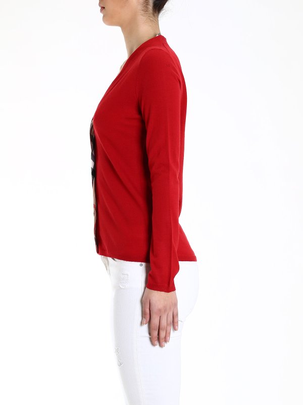 iKRIX BURBERRY: Merino wool cardigan
