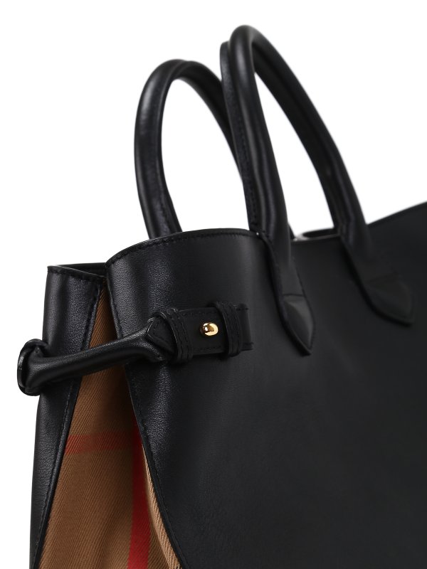 BURBERRY buy online Lederhandtasche Large Banner