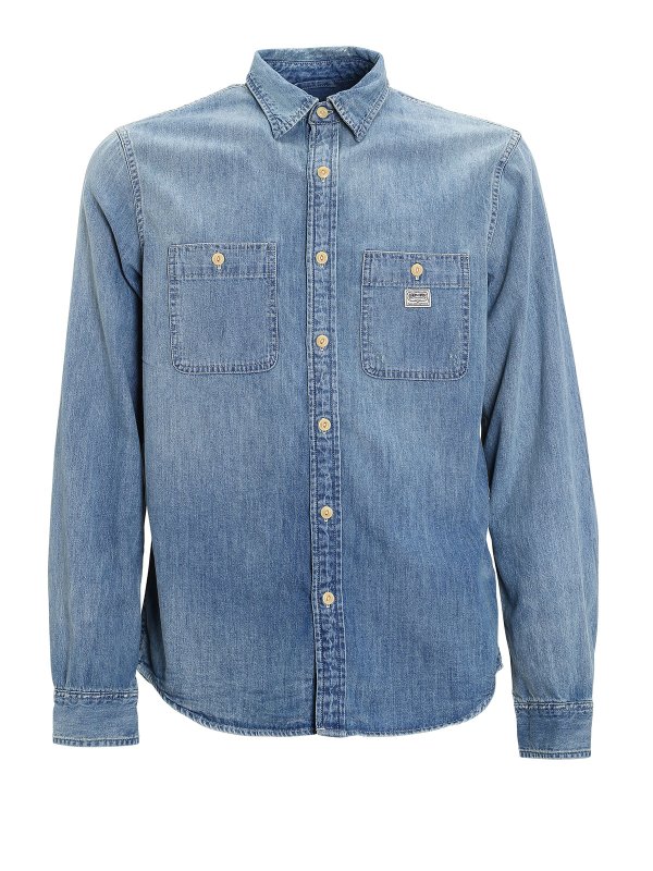 RALPH LAUREN: shirts - Denim shirt