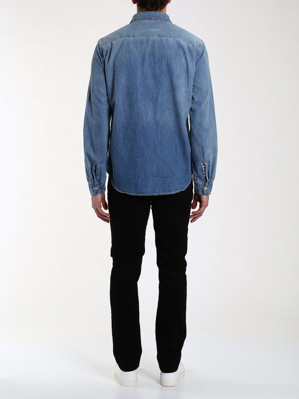 Denim shirt shop online: RALPH LAUREN