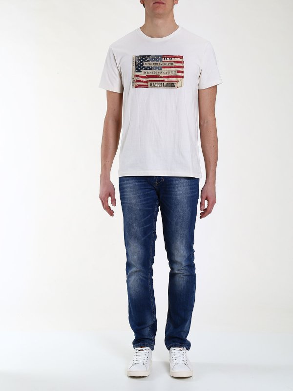 RALPH LAUREN: t-shirts online - Flag t-shirt