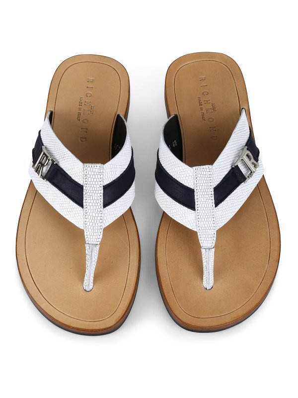 JOHN RICHMOND buy online Python print flip flops