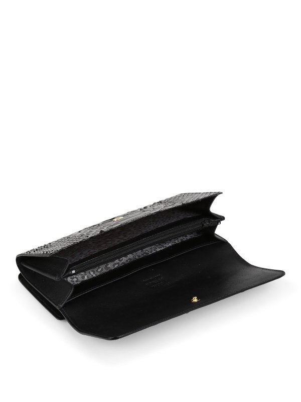 Ghibli buy online Double python leather wallet