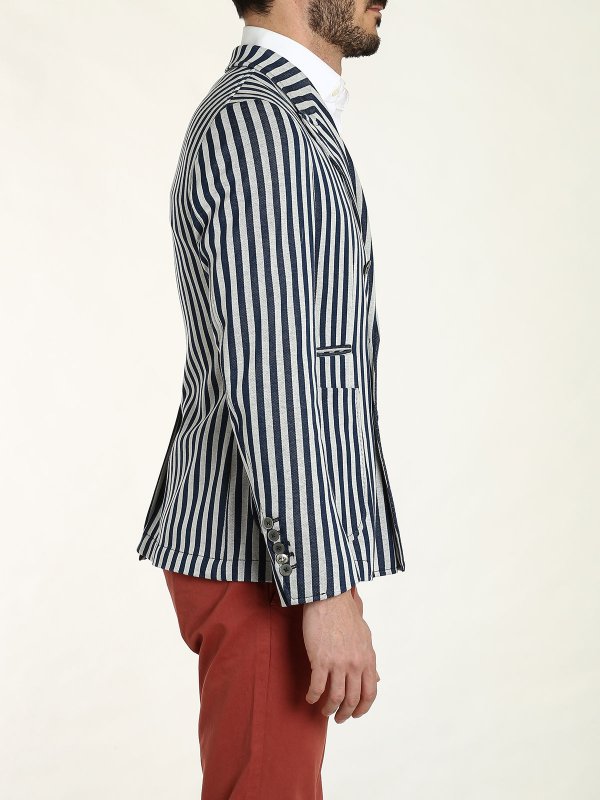 iKRIX JOHN SHEEP: Striped Jersey blazer