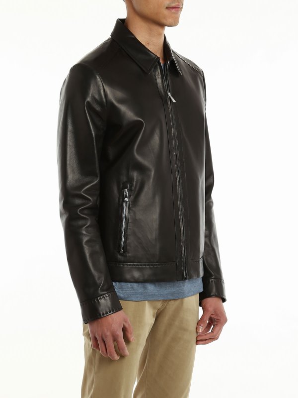CORNELIANI buy online Leather jacket