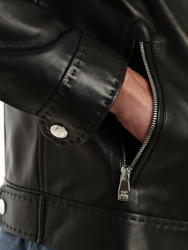 Leather jacket