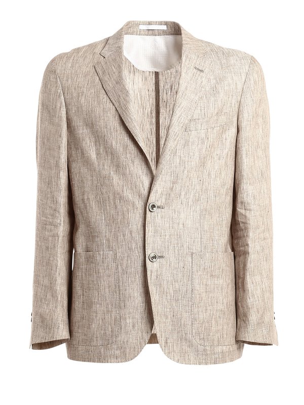 CORNELIANI: Blazer - Blazer - Beige