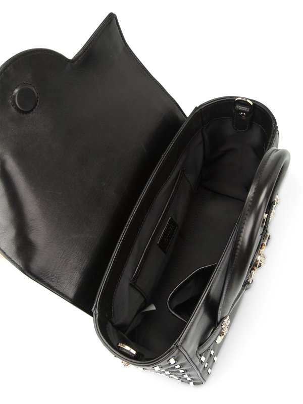 iKRIX VERSACE: Leather stitching bag