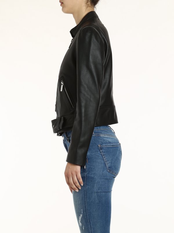 iKRIX MICHAEL KORS: Leather biker jacket