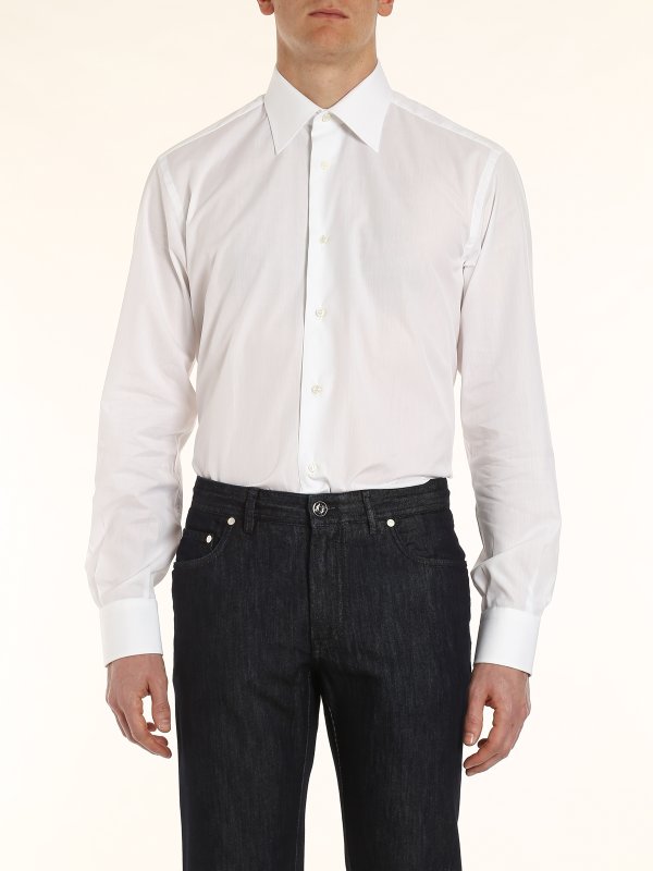 iKRIX BRIONI: Hemden - Hemd Fur Herren - Weiß