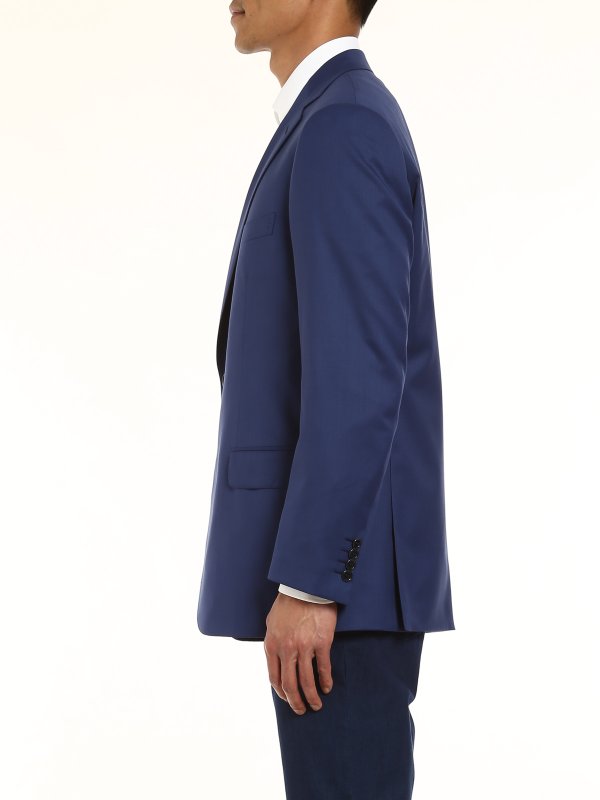 ジャケット Brioni 'Flavia' blazer Brioni Colosseo Super150s blazer - Blue - Men | RG300NP4AHX
