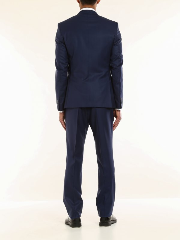Classic-fit suit shop online: VERSACE