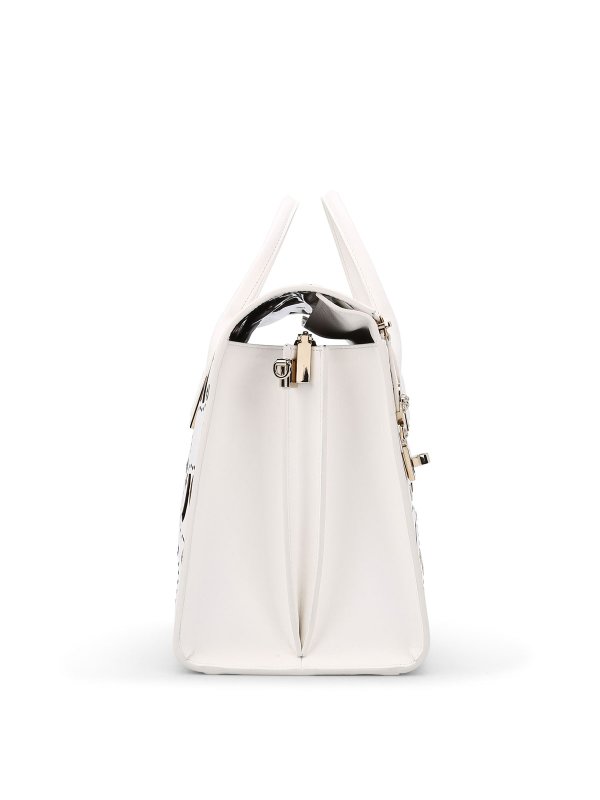 iKRIX VERSACE: shopper - Borsa trafori al laser con borchie