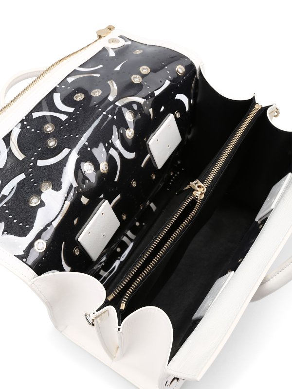 iKRIX VERSACE: Borsa trafori al laser con borchie