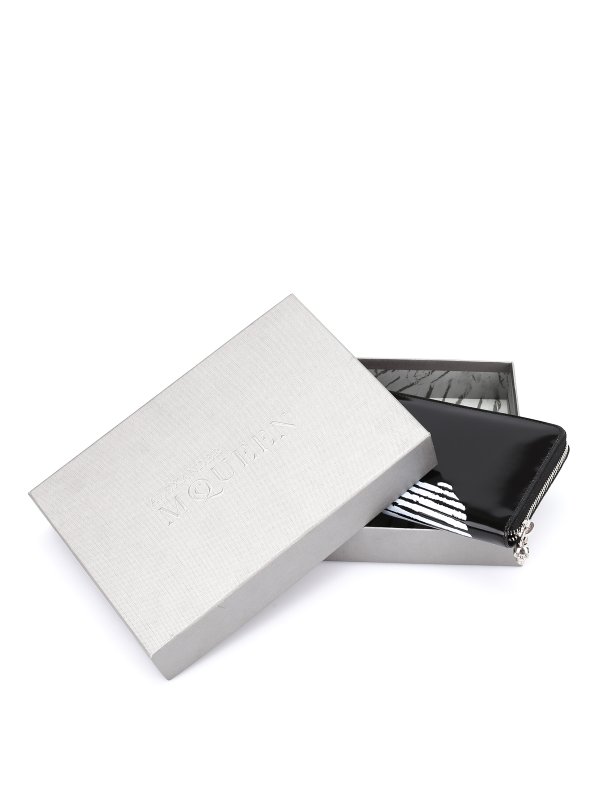 wallets & purses shop online Zip around skull wallet