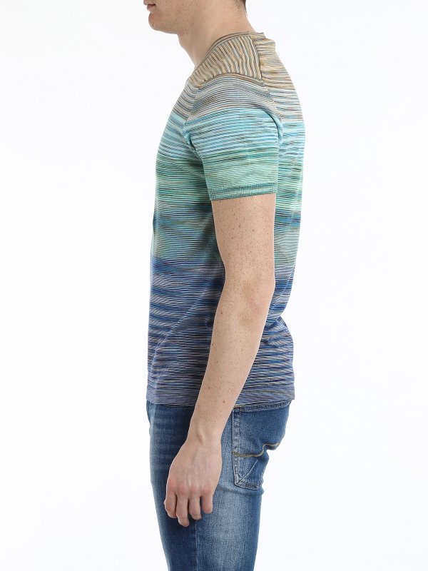 iKRIX MISSONI: Striped stretch T-shirt