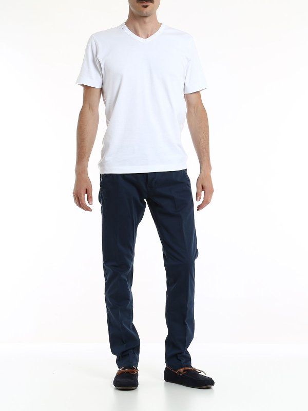 MACCHIA J: pantaloni casual online - Pantaloni borchie