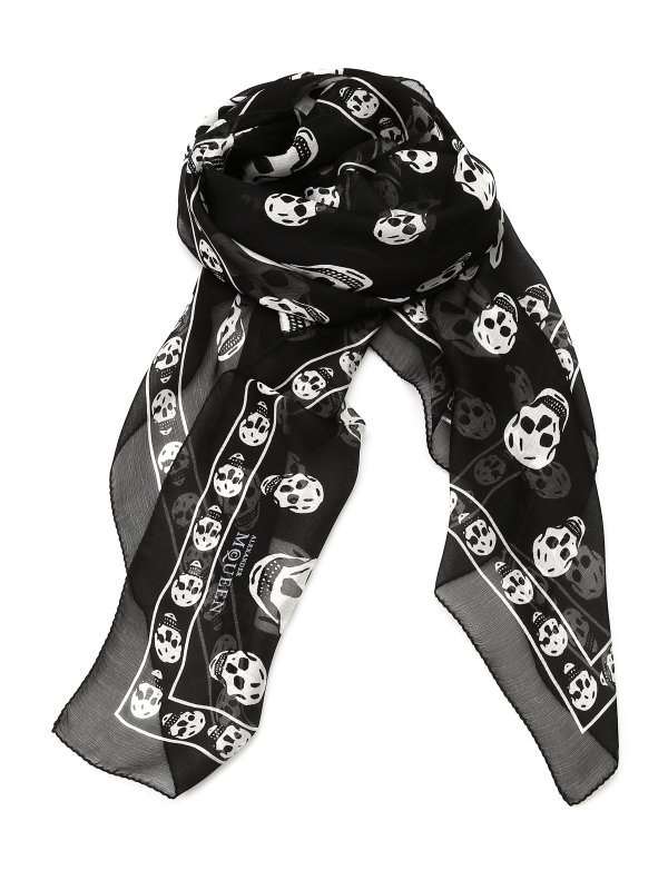 ALEXANDER MCQUEEN: sciarpe e foulard - Foulard Skull