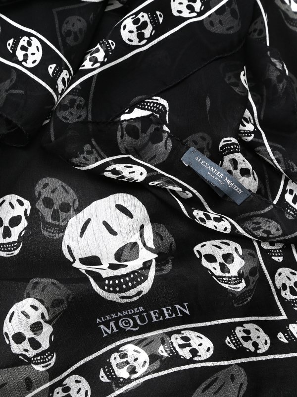 iKRIX ALEXANDER MCQUEEN: sciarpe e foulard - Foulard Skull