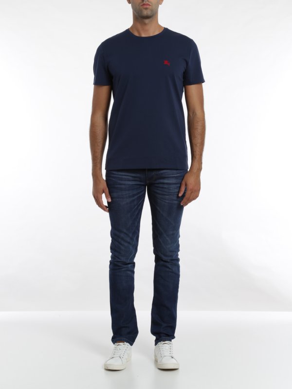 BURBERRY: t-shirts online - Cotton t-shirt