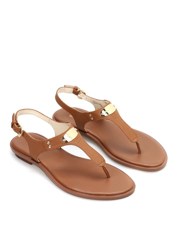 MICHAEL KORS: sandals online - Plate Thong sandals