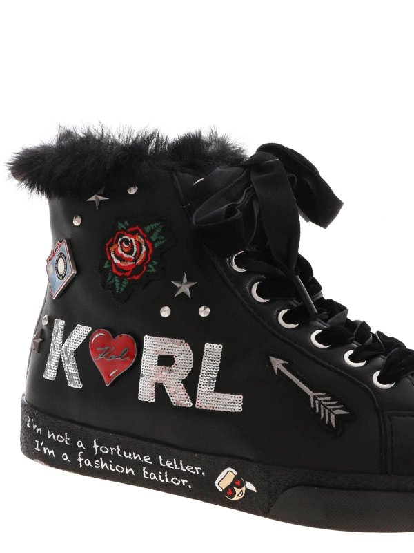 KARL LAGERFELD buy online Jewel Badge HI sneakers 