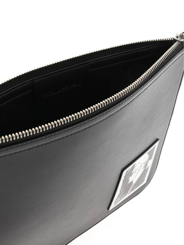 KARL LAGERFELD buy online Karl Legend clutch bag in black