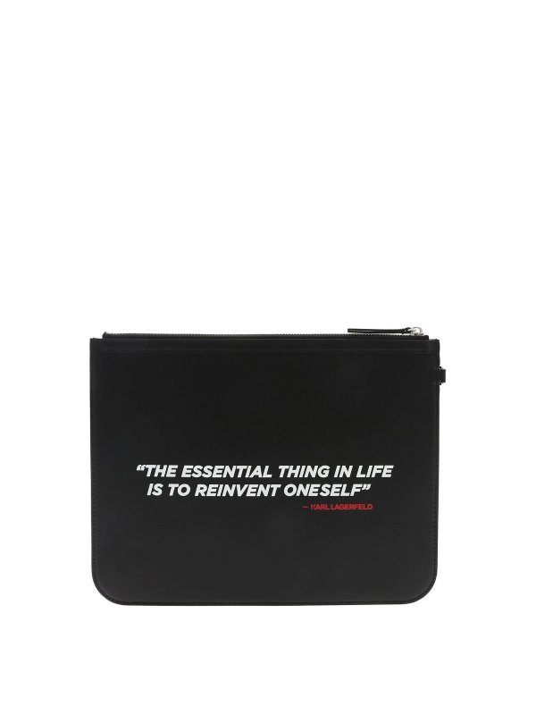 KARL LAGERFELD: Clutch online - Pochette - Noir