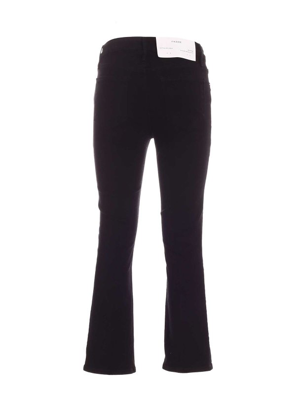 Frame Denim: jeans a zampa online - Jeans Le Crop Mini Boot neri