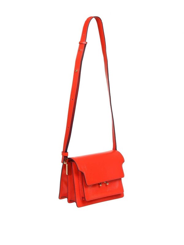 Marni: Umhängetaschen online - Umhängetasche - Orange