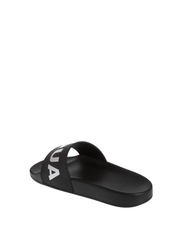 Dsquared slides in black shop online: DSQUARED2
